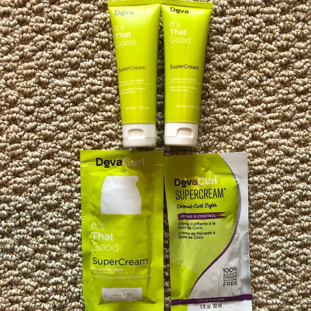 DevaCurl SuperCream Deluxe Samples Pack
